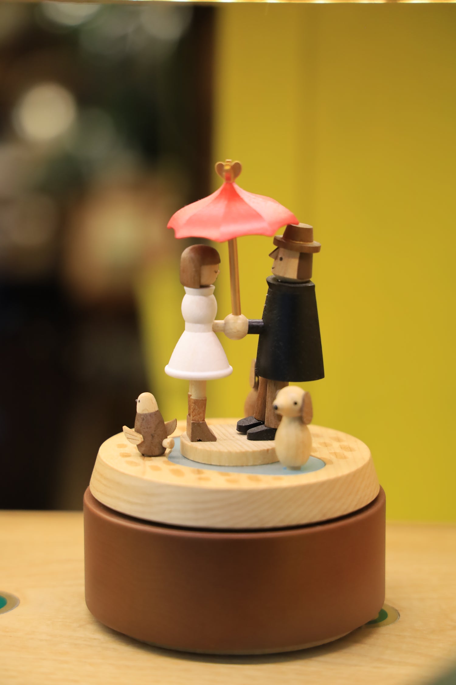 Romantic Umbrella Music Box
