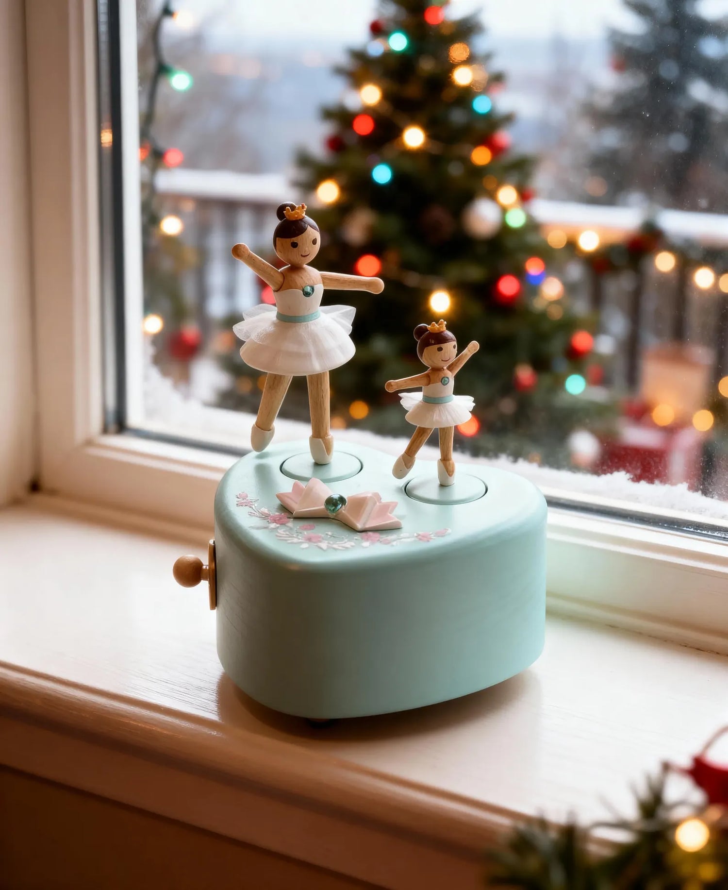 Ballet Dancing Girls Music Box