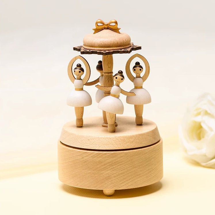 Ballerina Rotating Music Box
