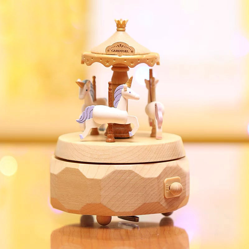 Carousel Unicorn Music Box