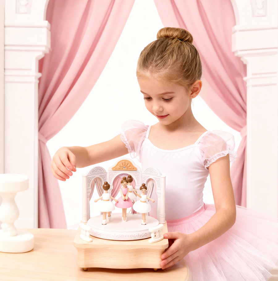 Personalized Ballet Dancer Music Box